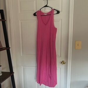 Z Supply Pink Midi Dress